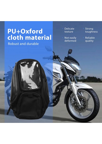 Motosiklet Gaz Petrol Yakıt Tankı Çantası Su Geçirmez Sırt Çantası ve Manyetik Motosiklet Tankı Çantası Honda Yamah Suzuki Kawasaki Harley (Yurt Dışından) indirimleri