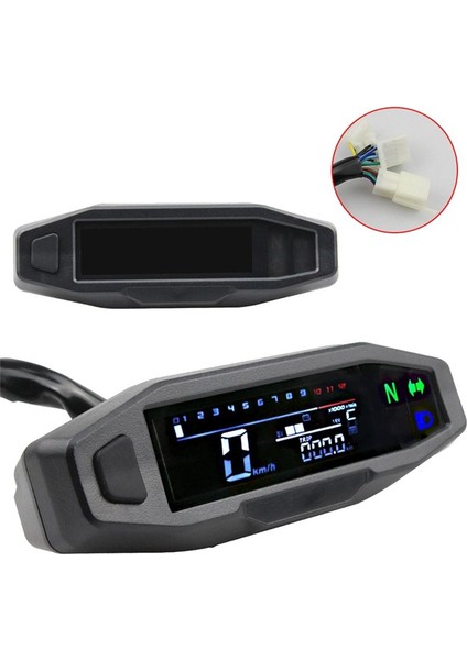 Motosiklet Elektrikli Araç LCD Devrimi Yağ Ölçer Kilometre Sayacı Aksesuar Genel Z1000 Motosiklet Kilometre Saati, Kilometre Sayacı (Yurt Dışından) fırsatları