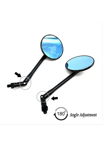 Motosiklet Dikiz Aynası Ayarlanabilir Vintage Stil Ayna Himalaya 450 Himalaya 452 2024 2025 (Yurt Dışından) indirimleri