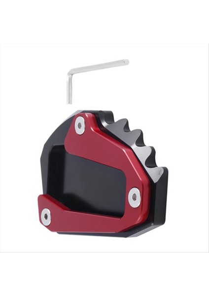 Motosiklet Yan Ped Plaka Desteği Ducati Çöl x Çöl x 2022 2023 Kickstand Desteği Uzatma Siyah ve Kırmızı (Yurt Dışından) fiyatları