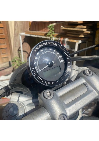 Motosiklet Kilometre Saati Çerçeve Mastar Halkası Takometre Kapak Trim Için Bmw R Dokuz T Saf / Scramble / Kentsel Gs 2017-2020 (Yurt Dışından) modelleri