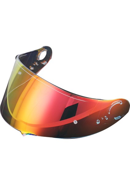 Motosiklet Kaskı Revo Lens Kask Vizörü Aksesuarları Gt-Aır Gt-Aır2 Kask Için Kask Ön Camı Lensi Şeffaf Revo Kırmızı (Yurt Dışından)