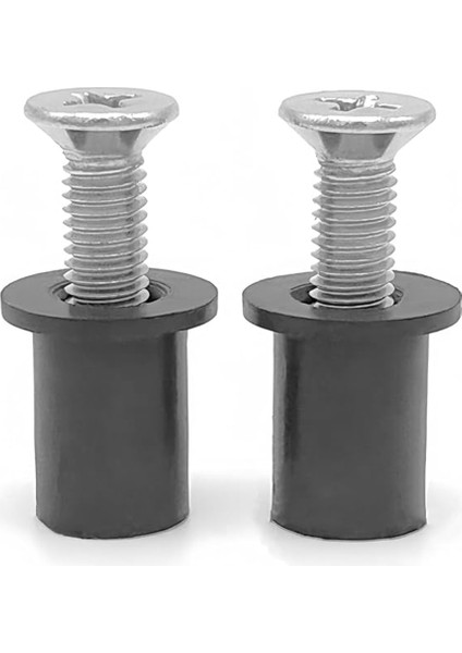 30 Pairs M5 Neopren Kuyu Somunları Paslanmaz Çelik Çapraz Başlı Cıvata Kuyu Somunları Kiti Kayık Motosiklet Ön Cam (Yurt Dışından) modelleri