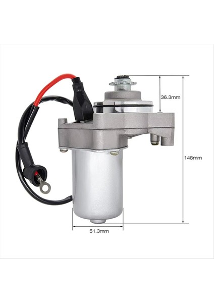 Motosiklet Atv Marş Motoru Tao Tao 125CC 110CC 50CC Coolster Motor 4 Tekerlekli Çin Çukur Kir Bisiklet 4 410-58006 (Yurt Dışından) fiyatları