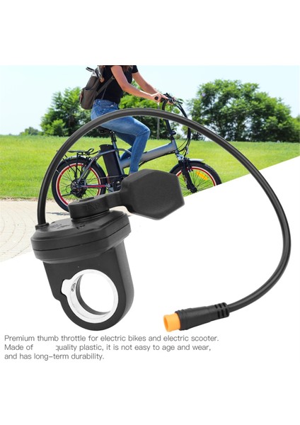 108X/L Sol Parmak Regülatörü Başparmak Gaz Kelebeği Elektrikli Hız Ayarı Su Geçirmez Konnektörlü Gerdirme Çubuğu (Yurt Dışından) fiyatları