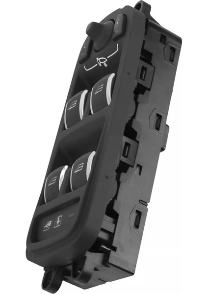 Volvo S60 XC60 09-17 Lhd Pencere Kontrol Kaldırma Düğmesi Paneli Için Sol Güç Ana Pencere Kaldırma Anahtarı 31415677 31365572 (Yurt Dışından)