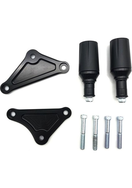 Motosiklet Sol ve Sağ Suzuki GSXS1000 Katana 2019-2023 Motor Çerçeve Anti-Fall Sopa Motor Koruyucu Güvenlik Siyah (Yurt Dışından)