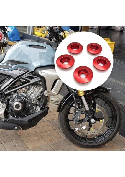 Honda Için CB150R CB250R CB300R 2013-2023 Motosiklet Modifiye Parçaları Ön Fren Diski Conta Motosiklet Aksesuarları Kırmızı (Yurt Dışından) indirimleri