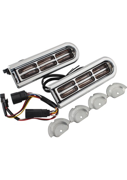 Motosiklet LED Çamurluk Işık Arka Arka Lambası Için Harley Davidson Sokak Glide Otoyol Glide Yol Kral Yardımcı Işık (Yurt Dışından)