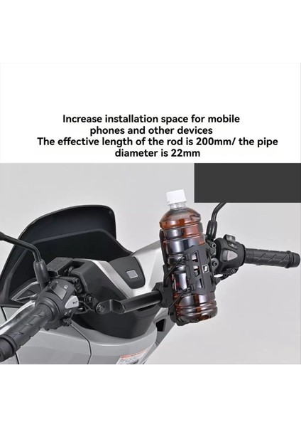 Motosiklet Gidonu Cep Telefon Tutucu Navigasyon Braketi Honda PCX160 Pcx 160 2025 (Yurt Dışından) fırsatları