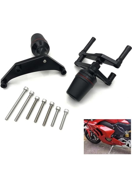 Ducati Panigale V4 2018-2019 Motosiklet Düşen Koruma Çerçeve Kaymak Kaplama Guard Anti Çarpışma Ped Koruyucu (Yurt Dışından) fiyatları