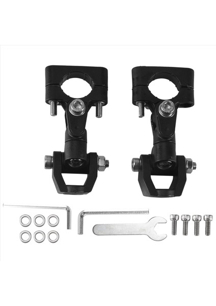 Motosiklet Spot Sabitleme Braketi Sis Lamba Montaj Braketi LED Yardımcı Duvar Lambası Için Bmw - R1200GS F800GS / F650FS (Yurt Dışından) fiyatları