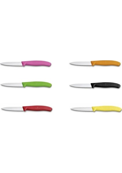 8Cm Soyma Bıçağı (Düz Ağızlı) - Turuncu fiyatları