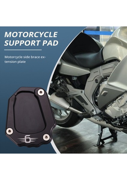 Motosiklet Kickstand Pad Yan Standı Büyüt Uzatma K1600GT K1600GTL 2017-2019 (Siyah) (Yurt Dışından) fırsatları