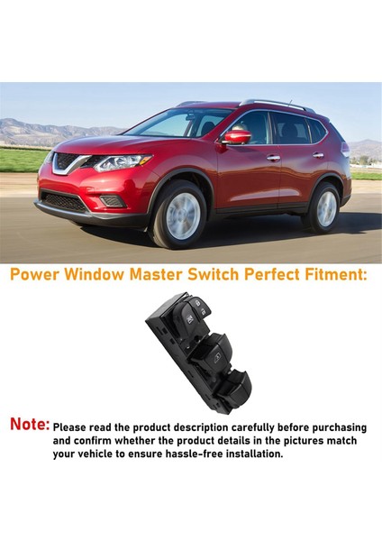 Nissan Altima Tııda 2011-2014 Lhd Için 25401-3DF0B Elektrikli Cam Anahtarı Camdan Kumandalı Anahtar (Yurt Dışından)