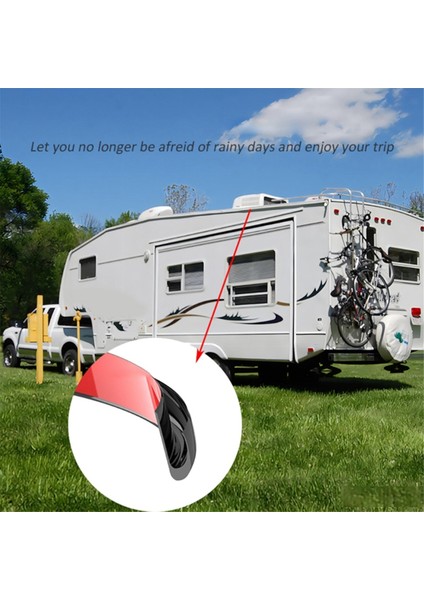 Karavan Çatı Yağmur Suyu Oluk Pvc Su Kanalı Kamp Aracı Için Kolay Kurulumlu Karavan Çatı Drenaj Sistemi Beyaz (Yurt Dışından) indirimleri