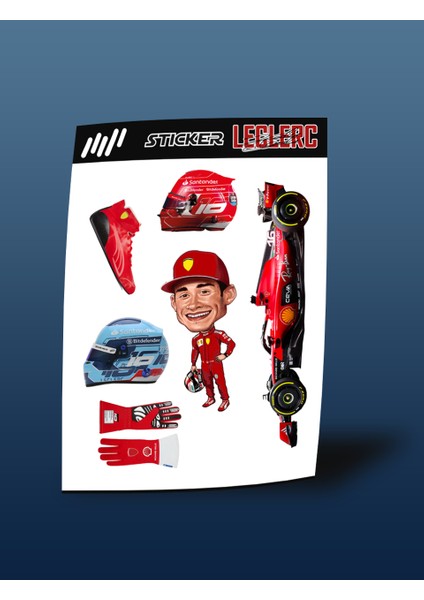 Charles Leclerc Stıcker