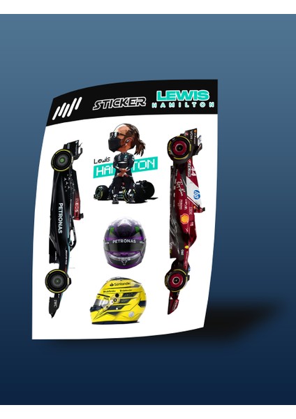 Lewis Hamilton Stıcker