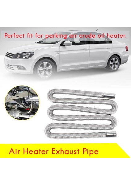 200 cm Araç Hava Park Egzici Egzoz Borusu 2 Kelepçeli Ham Yağ Havası Için Yakıt Deposu Egzoz Borusu Hortum Tüpü (Yurt Dışından) modelleri