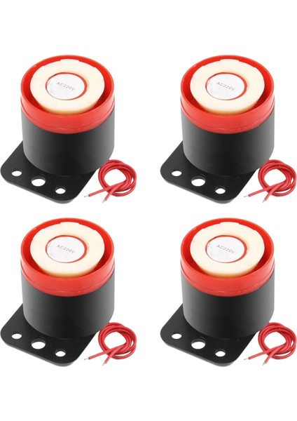 4x Bj-1 90 Decıbel 220 Vac Sırene Alarm Sesi Titreşim Gürültüsü (Yurt Dışından)