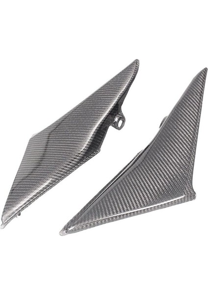 Karbon Fiber Bak Motosiklet Tankı Yan Ayar Kapağı Fairing Kukuletası Honda CBR600RR 2003-2004 (Yurt Dışından)