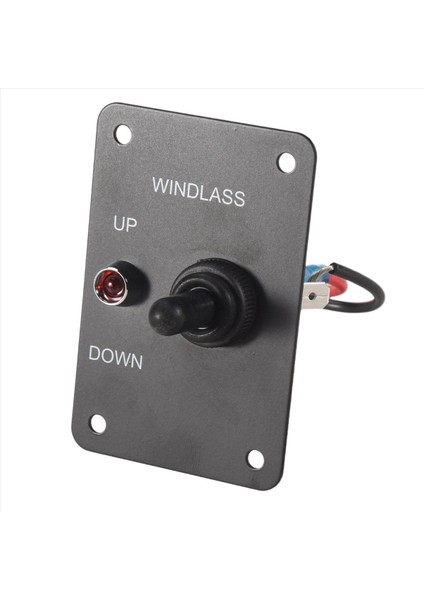 Deniz Teknesi Ankraj Dönüşü Geri Dönüş Geçiş Anahtarı Alüminyum Plaka 2 Yol LED Işık Yukarı/aşağı Geçiş Anahtarı Ankraj Vinç (Yurt Dışından) fiyatları