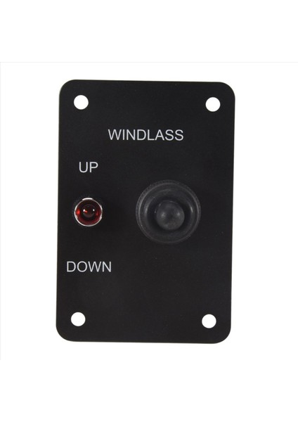 Deniz Teknesi Ankraj Dönüşü Geri Dönüş Geçiş Anahtarı Alüminyum Plaka 2 Yol LED Işık Yukarı/aşağı Geçiş Anahtarı Ankraj Vinç (Yurt Dışından) modelleri