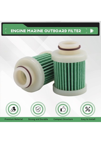 12PCS 40-115HP Yamaha F40A F50 T50 F60 T60 Motor Devre Filtresi 6D8-WS24A-00 (Yurt Dışından) fırsatları