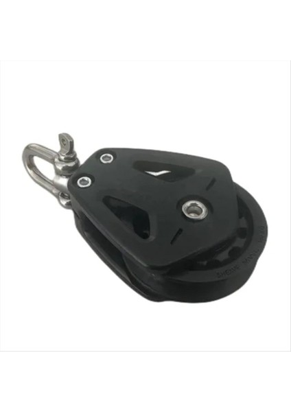 Yük Şeması Blok Evrensel Kafa Tek Kasnak Döner Karakalı Yelken Teknesi Düz Yatak Blok Halat Runner Aksesuarları (Yurt Dışından)