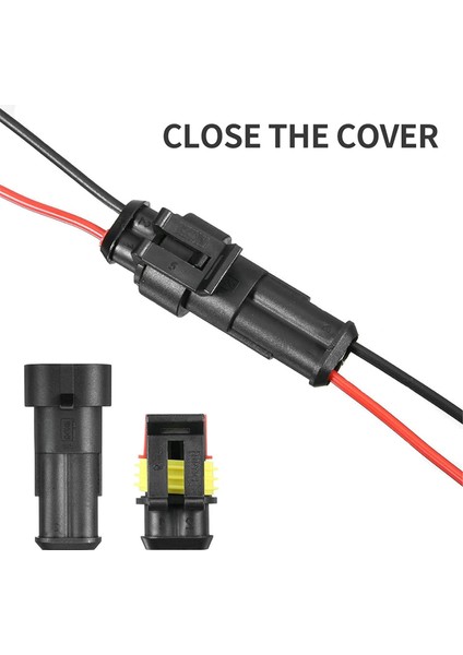 Su Geçirmez Konektörler Kiti Otomotiv Lehim Tel Hızlı Konektör Elektrikli Araç Kabloları Otomatik Conta Soketi 1-6 Pin Fiş (Yurt Dışından) fiyatları