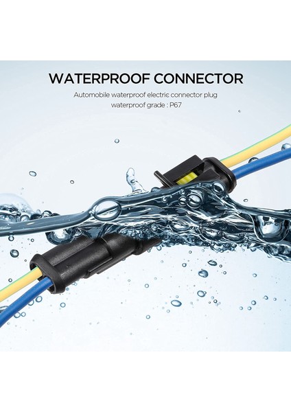 Su Geçirmez Konektörler Kiti Otomotiv Lehim Tel Hızlı Konektör Elektrikli Araç Kabloları Otomatik Conta Soketi 1-6 Pin Fiş (Yurt Dışından) fırsatları