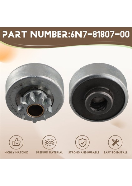 6N7-81807-00 Yamaha Outtoback Motor 150HP 200HP Motor Model 6n7 (Yurt Dışından) indirimleri