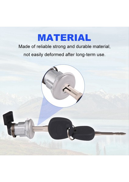 Toyota Tacoma 1995-2004 Için 2 Anahtarlı Yakıt Kapısı Kilit Silindiri Tundra 2000-2003 69058-35140 69058-29016 (Yurt Dışından) fırsatları