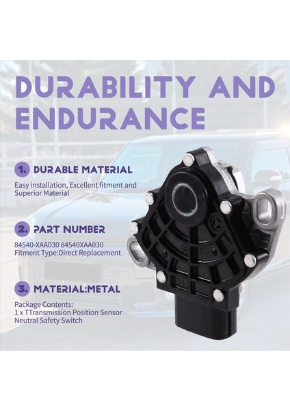 84540-XAA030 Araç Şanzıman Konum Sensörü Toyota Rumion Için Nötr Güvenlik Anahtarı 84540XAA030 (Yurt Dışından) indirimleri