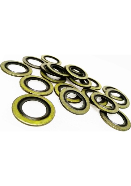 20PCS Motor Yağı Tahliye Tapası Conta 016393/016454 Peugeot Citroen Toyota Renault Fiat Iveco Nissan Opel Volvo Mini (Yurt Dışından) modelleri