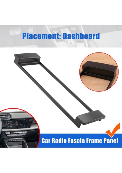 -Audi A3 8l A6 4b Koltuk Toledo Leon Fiat Scudo Stereo Facia Plaka Dash CD Trim 1 Din Radyo Kapak (Yurt Dışından) indirimleri