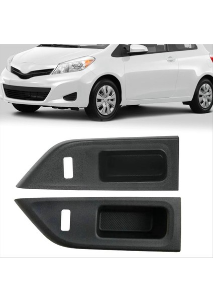 1 Çift Kaldırma Anahtarı Paneli Çerçeve Trim Şeritler 74231-52670-C0 74231-52680-C0 52670-C0 52680-C0 Toyota Yaris Için 2012-2014 (Yurt Dışından) modelleri