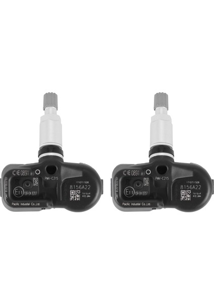 Toyota Camry Chr Corolla Için 433MHZ Lastik Basınç Izleme Sistemi (Tpms) Sensörü 42607-48020 (2 Adet) (Yurt Dışından)