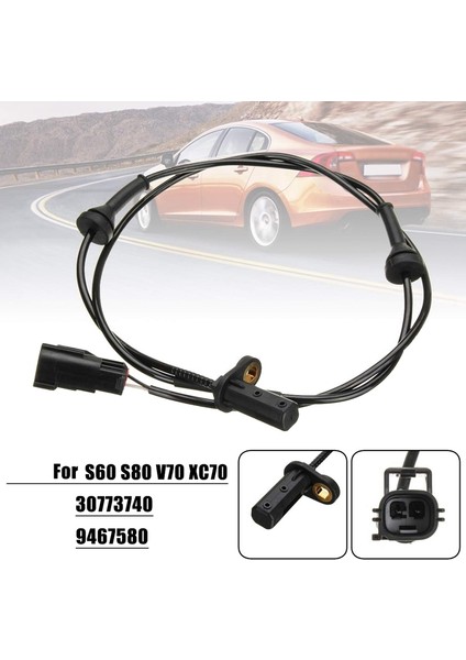 2pcs Ön Sağ Araç Tekerlek Hızı Volvo S60 S80 V70 XC70 1997-2007 30773740 9467580 (Yurt Dışından) modelleri