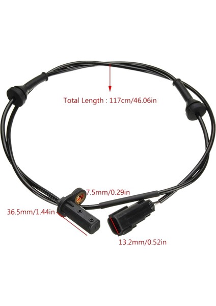 2pcs Ön Sağ Araç Tekerlek Hızı Volvo S60 S80 V70 XC70 1997-2007 30773740 9467580 (Yurt Dışından) fırsatları