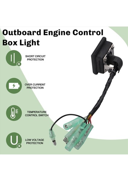 37210-ZZ5-762 Honda Dıştanezi Motor Kontrol Kutusu Işık Montajı BF90 BF115 BF150 BF250 37210ZZ5762 (Yurt Dışından) indirimleri