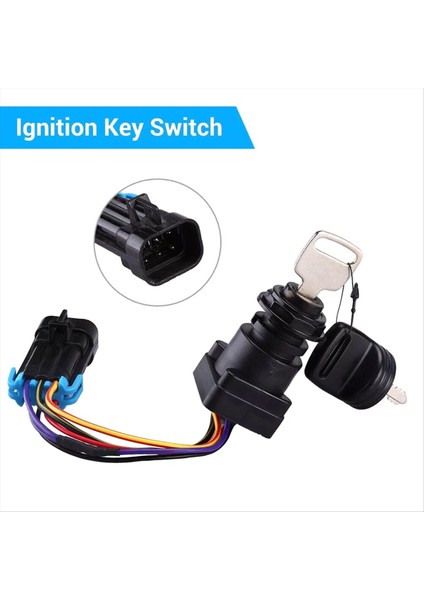 8M0133558 Lgnıte Keyaf Anahtarı 6 Pın Deniz Için Devri Için Devri (Yurt Dışından) modelleri