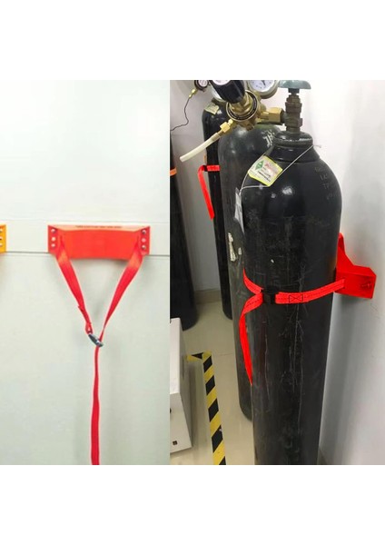 2pcs Propan Tank Tutucu Gaz Silindiri Tutucu Silindir Duvarı Monte Braket Rv Su Yumuşatıcı Için Gaz Silindiri Tutucusu B (Yurt Dışından) fiyatları