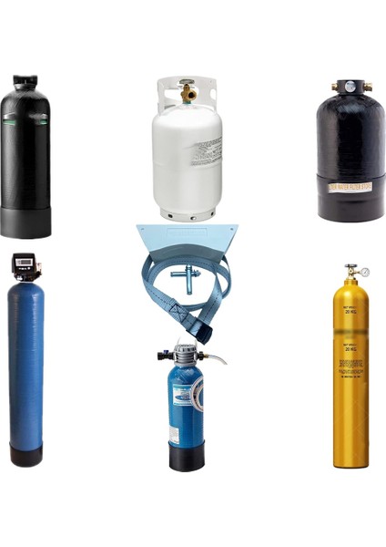 2pcs Propan Tank Tutucu Gaz Silindiri Tutucu Silindir Duvarı Monte Braket Rv Su Yumuşatıcı Için Gaz Silindiri Tutucusu B (Yurt Dışından) indirimleri