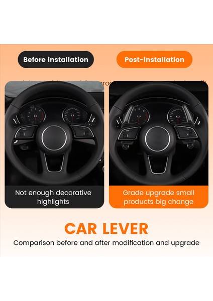 2 Adet Araba Direksiyon Simidi Vardiyalı Kürek Bıçağı Vites Değiştiren Tekerlek Vites Değiştirici Araba Stili Golf Için Uygun 5/polo/jedda/passat/touran Siyah (Yurt Dışından) indirimleri