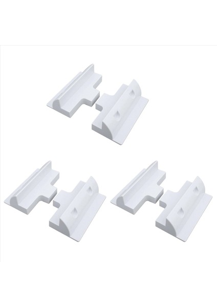 6 Pcs Karavan Yacht Boot Rv Için Güneş Paneli Yan Montaj Kiti (Yurt Dışından)