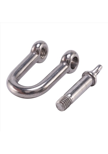 6pcs M6X38MM Düz D-Shackle Kısa Paslanmaz Çelik Aısı 316 (Yurt Dışından) fırsatları