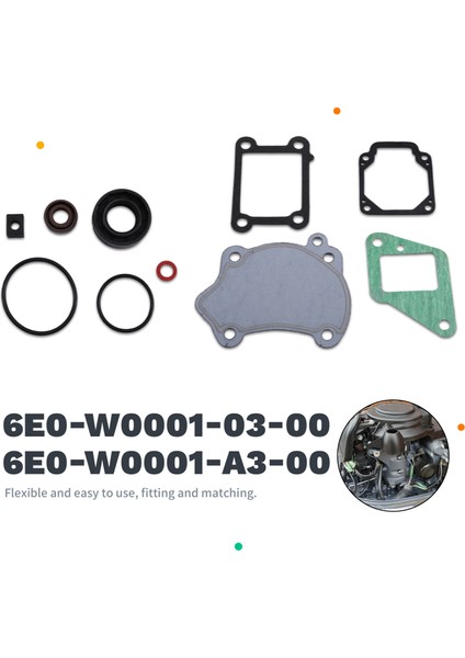 Yamaha Dıştan Takma 4/5 Hp Güç Kafası Conta Kiti 6E0-W0001-03-00 6E0-W0001-A3-00 6E0-W0001-C3 (Yurt Dışından) indirimleri