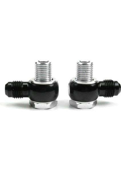 6AN x 1/4 Npsm Gm Turbo 350 400 700R4 4L60E Şanzıman Yağı Soğutucu 90 Derece Banjo Tesisatları (Yurt Dışından) fiyatları