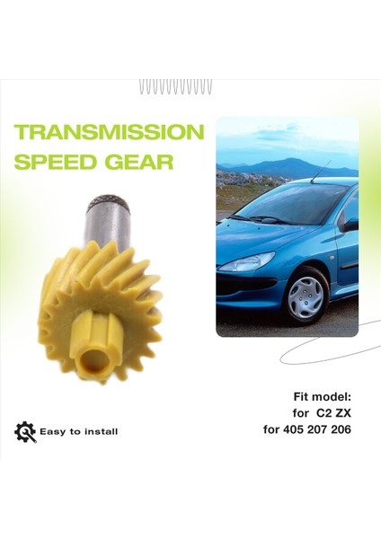 Kilometre Koyası Kontrol Dişli Şanzıman Hız Dişli 18 Dişli Araç Aksesuarları Citroen C2 Zx Peugot 405 207 206 Için 264917 Kullanıldı (Yurt Dışından) fırsatları